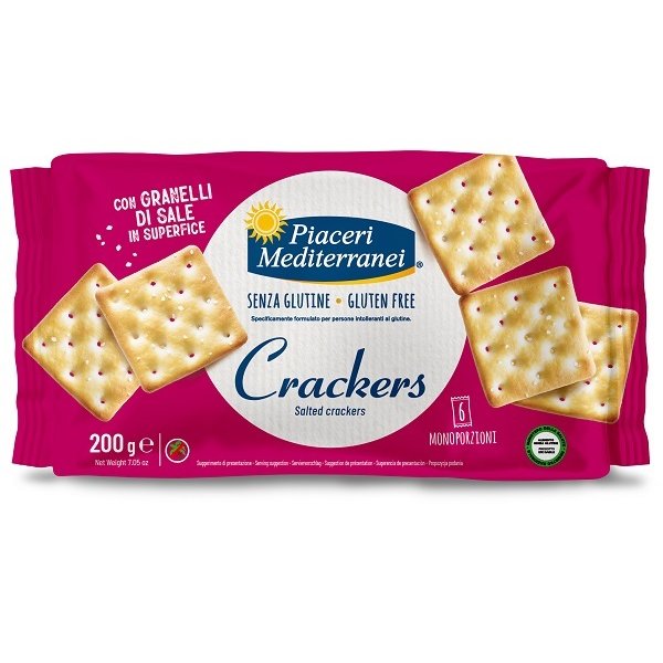 PIACERI MEDIT CRACKERS 200G PIACERI MEDIT CRACKERS 200G