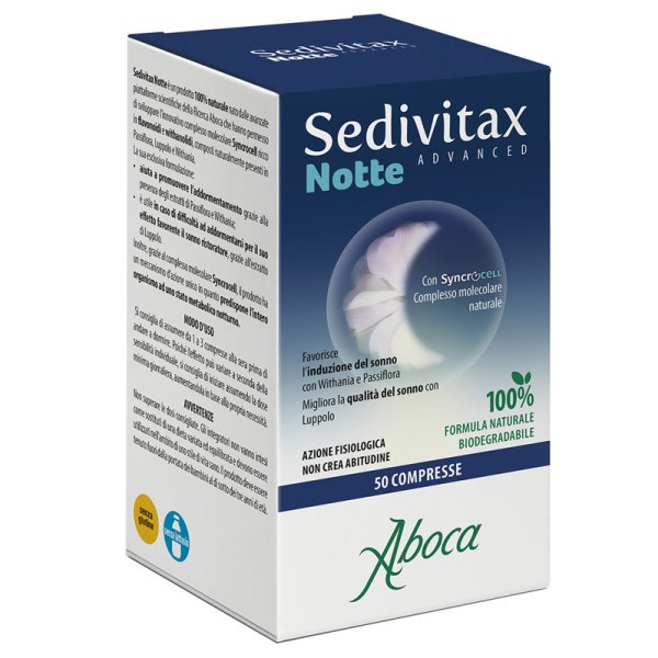 SEDIVITAX NOTTE ADVANCED 50CPR SEDIVITAX NOTTE ADVANCED 50CPR