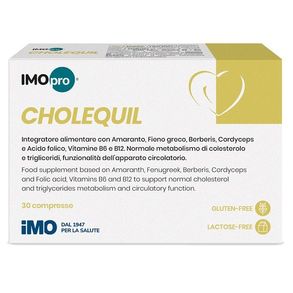 IMOPRO CHOLEQUIL 30CPR NF