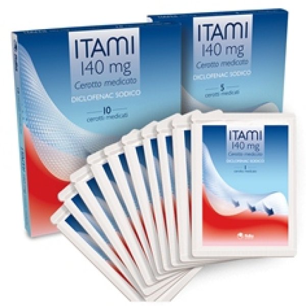 ITAMI*5 CEROTTI MEDICATI 140MG