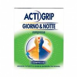 ACTIGRIP GIORNO&NOTTE*12COMPRESSE GIORNO+4 COMPRESSE NOTTE