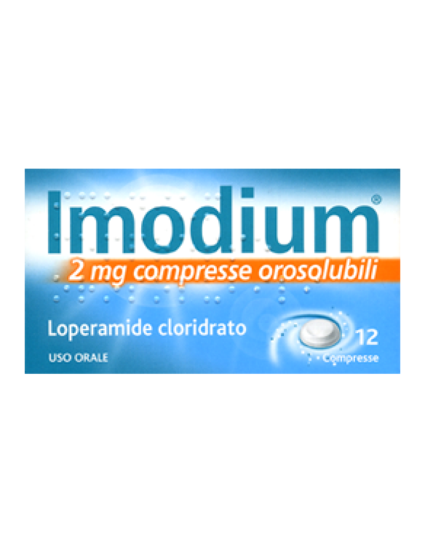 Imodium 12 Compresse Orosolubili 2MG