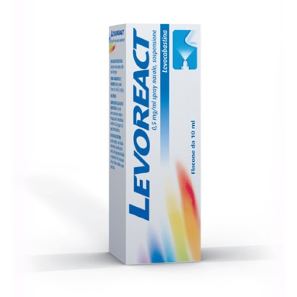 LEVOREACT SPRAY NASALE 10ML 0,5MG