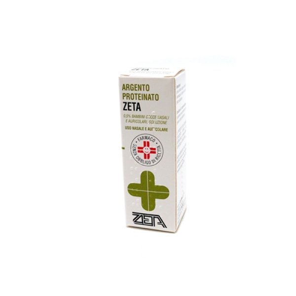 ARGENTO PROTEINATO (ZETA FARMACEUTICI)*BB gtt orl 10 ml 0,5% ARGENTO PROTEINATO (ZETA FARMACEUTICI)*BB gtt orl 10 ml 0,5%