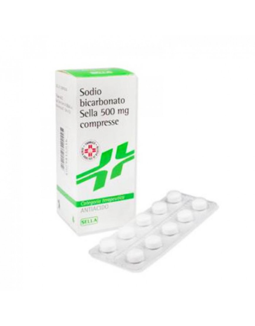 SODIO BICARBONATO (SELLA)*50 cpr 500 mg