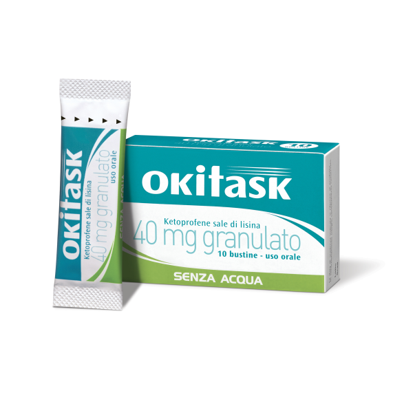 OKITASK*OS GRAT 10 BUSTINE 40MG