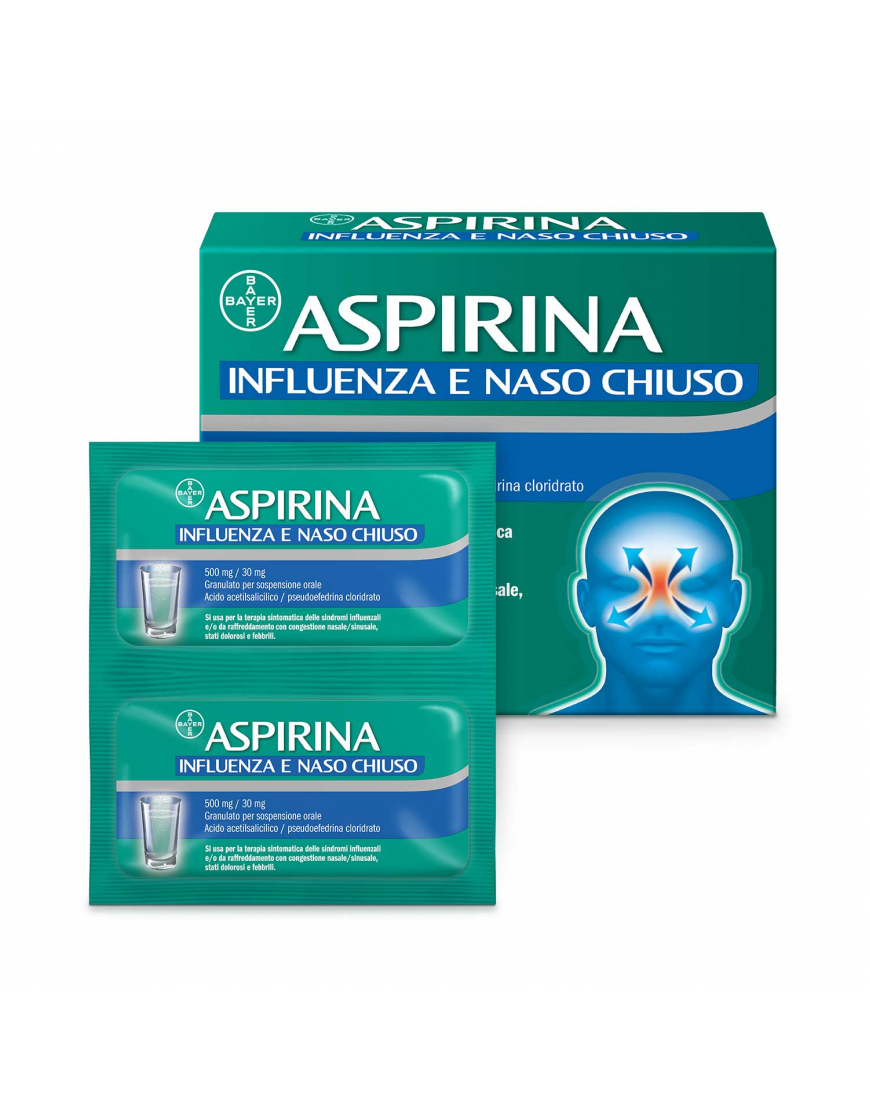ASPIRINA INFLUENZA NASO CH*10B