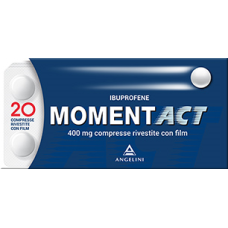 MOMENTACT 20 COMPRESSE RIVESTITE 400 MG