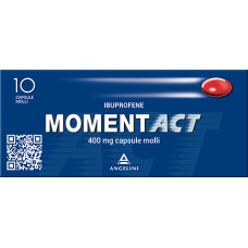 MOMENTACT 10 CAPSULE MOLLI 400 MG