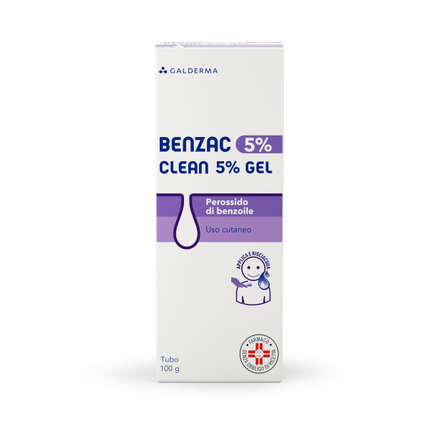 BENZAC*CLEAN 5% GEL 100G