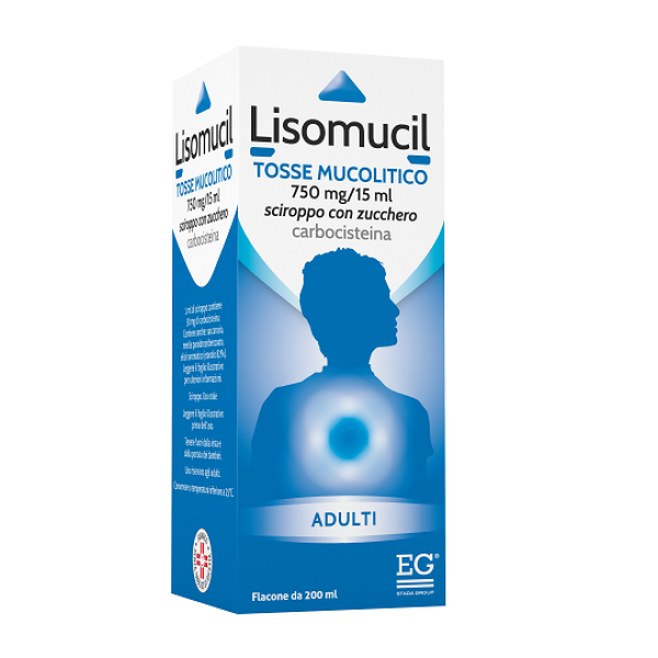 LISOMUCIL*AD SCIR 200ML 5%