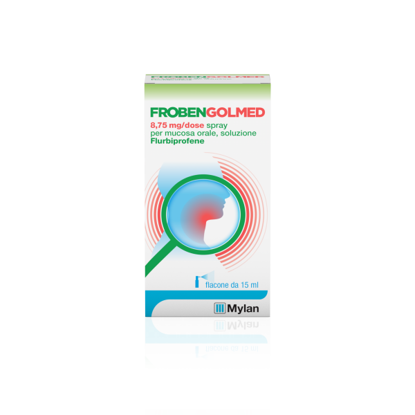 FROBENGOLMED*spray mucosa orale 15 ml 8,75 mg/dose