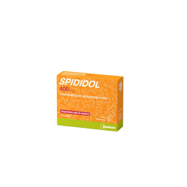 SPIDIDOL* 12 COMPRESSE RIVESTITE 400MG