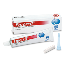 EMORRIL*crema rett 40 g 1% + 1,5%